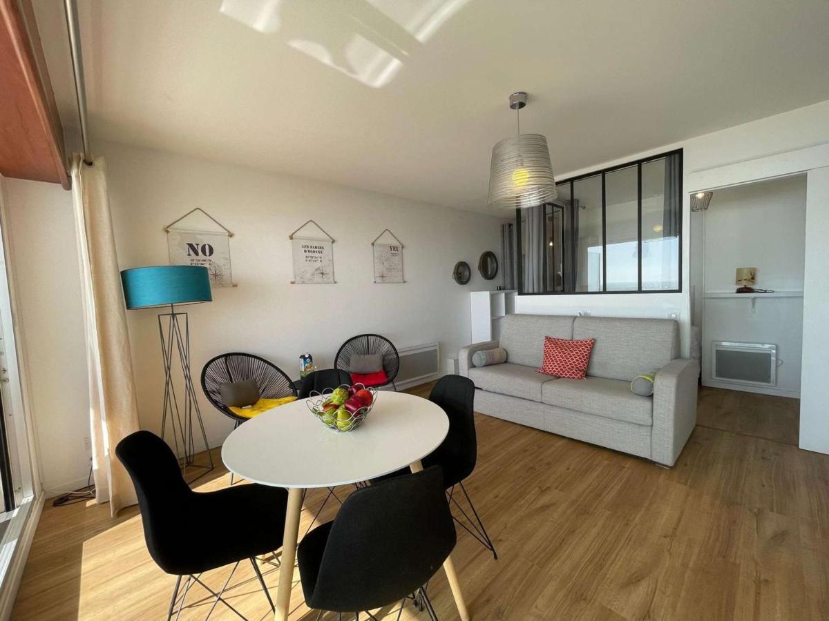 Grand Studio Cabine 4 Pers, Balcon, Renove, Proche Ocean, Saint-Hilaire-De-Riez - Fr-1-224C-160 المظهر الخارجي الصورة