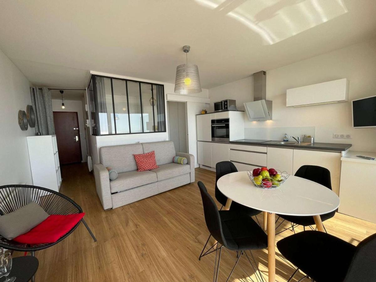 Grand Studio Cabine 4 Pers, Balcon, Renove, Proche Ocean, Saint-Hilaire-De-Riez - Fr-1-224C-160 المظهر الخارجي الصورة